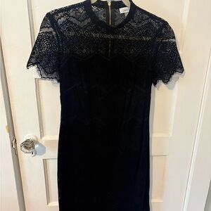Calvin Klein Black Lace Dress
